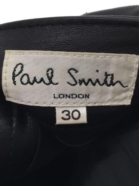 Paul Smith(ポールスミス) / ストレートパンツ/30/牛革/ブラック