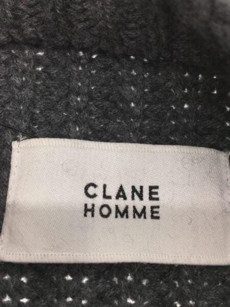 CLANE HOMME(クラネオム) / ハイネックニットセーター(厚手)/2/ウール 