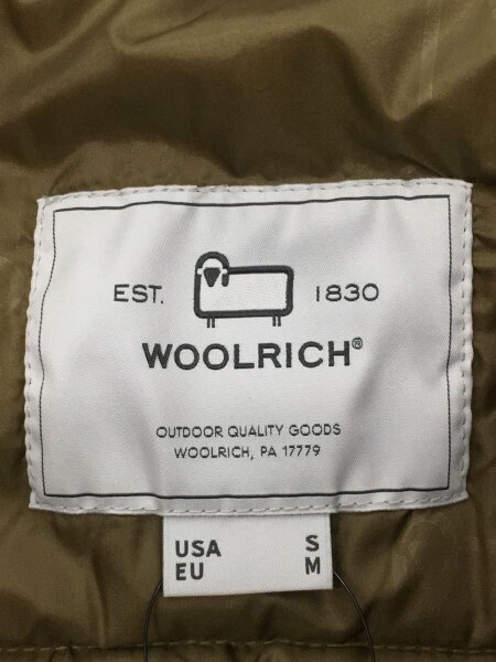 Woolrich(ウールリッチ) / ダウンジャケット/S/ナイロン/カーキ  