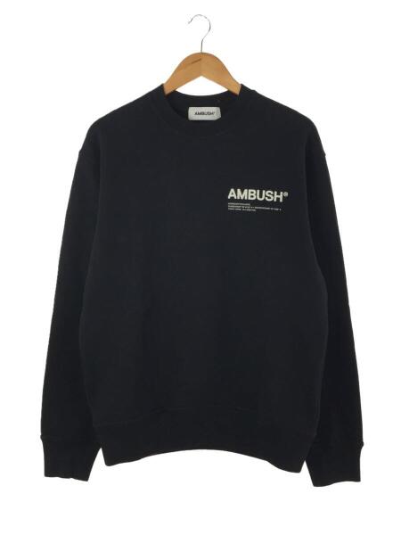 AMBUSH(アンブッシュ) / スウェット/S/コットン/BLK/fleece workshop 