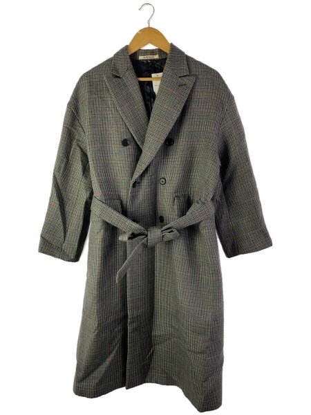 AURALEE(オーラリー) / DOUBLE FACE CHECK DOUBLE BREASTED COAT 