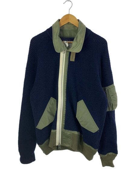sacai Wool Knit Blouson 21aw