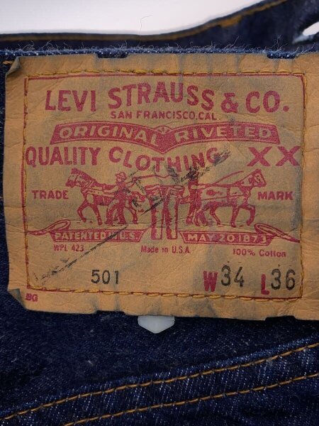 Levi's(リーバイス) / 90s/バレンシア/USA製/501/34×36/ボタン裏555/93