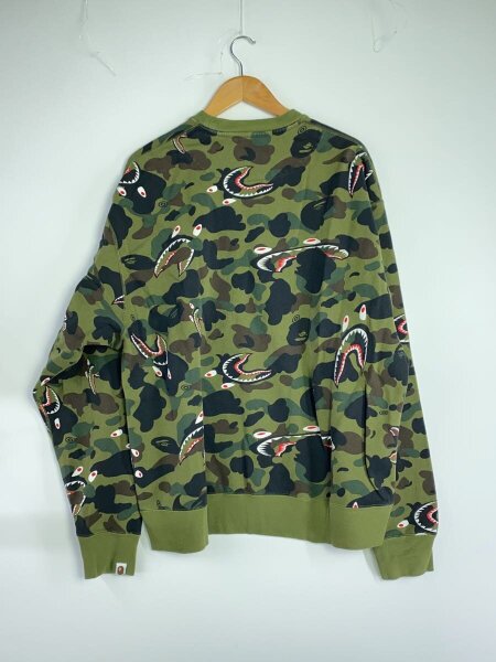 A BATHING APE(アベイシングエイプ) / シャークカモ総柄スウェット/XXL 