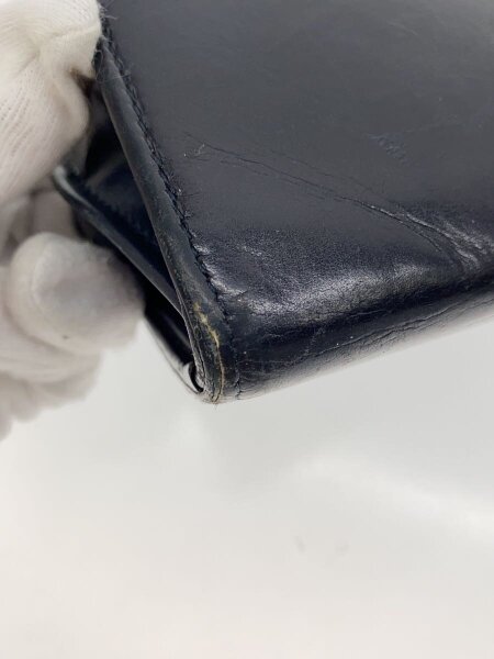 GUCCI / 長サイフ/レザー/BLK/無地/メンズ GUCCI(グッチ) / 長サイフ/レザー/BLK/無地/メンズ// | 中古品の販売