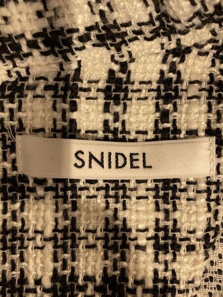 SNIDEL(スナイデル) / ツイードボウタイノースリブラウス/one 