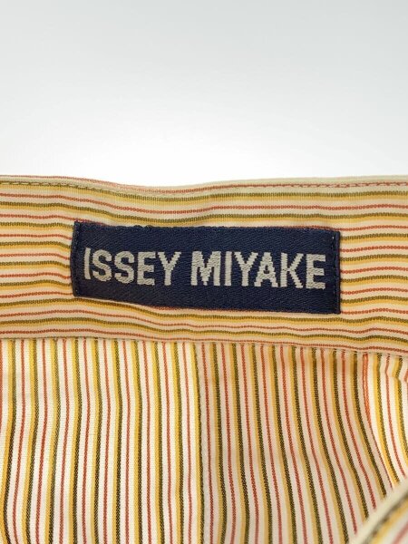 ISSEY MIYAKE(イッセイミヤケ) / 91SS/比翼/バンドカラー/長袖シャツ/L 