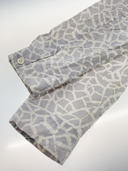 【美品】ISSEY MIYAKE MEN 総柄　ロングカットソー　顔料プリント ISSEY MIYAKE MEN(イッセイミヤケメン) / 18ss/ネットカットシワ加工