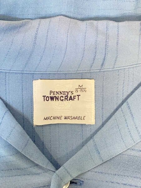 TOWN CRAFT / 長袖シャツ/M/--/BLU/無地 TOWN CRAFT(タウンクラフト) / 長袖シャツ/M/--/BLU/無地 | 古着の販売