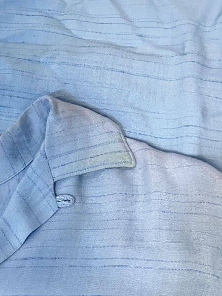 TOWN CRAFT(タウンクラフト) / 長袖シャツ/M/--/BLU/無地 | 古着の販売