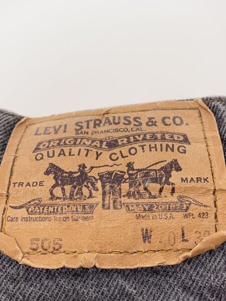 Levi’s / ストレートパンツ/40/デニム/BLK/40505-0259 Levi's(リーバイス) / ストレートパンツ/40/デニム/BLK/40505-0259