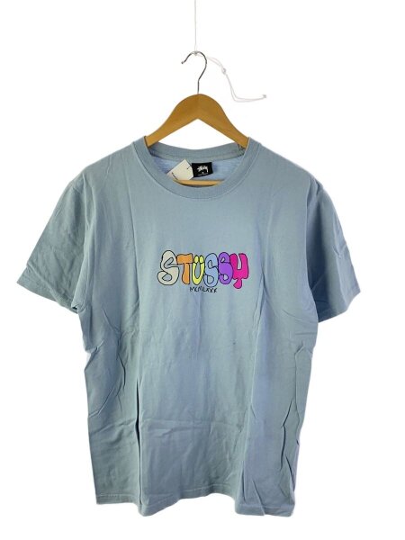 STUSSY(ステューシー) / MCMLXXX TEE SLATE/Tシャツ/M/コットン/BLU 