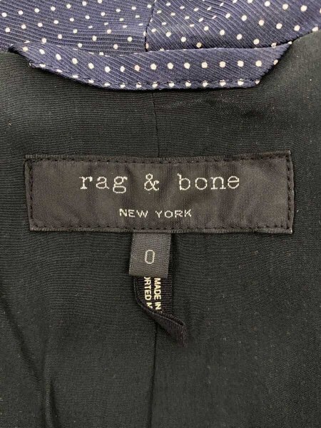 rag & bone(ラグアンドボーン) / テーラードジャケット/O/シルク/NVY 
