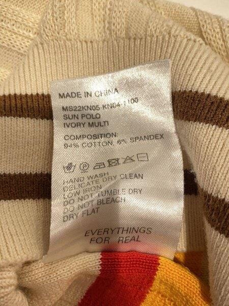 WALES BONNER(ウェールズボナー) / 22SS/VOLTA JAZZ Sun Polo