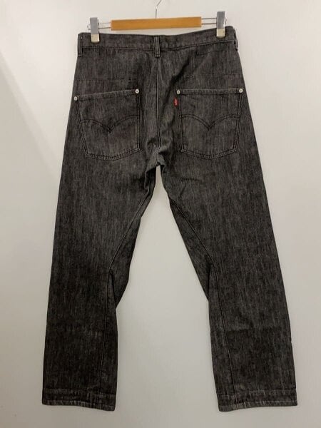 Levi's engineered 90s 先染め ブラック デニム 立体裁断 楽天市場