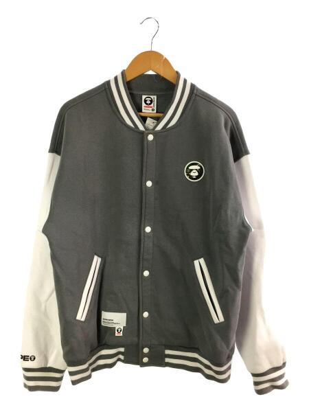 A BATHING APE(アベイシングエイプ) / スタジャン/XL/コットン/GRY