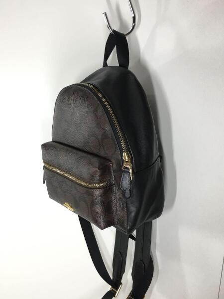 コーチ ミニチャーリー リュック シグネチャー 黒 F58315 コーチ COACH