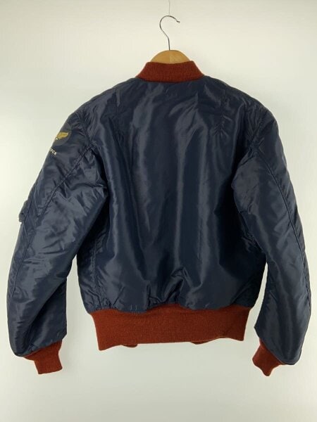 Buzz Rickson’s / 20TH ANNIVERSARY/CROWNジップ//フライトジャケット/M/ナイロン/NVY/BR12813// Buzz Rickson's(バズリクソンズ) / 20TH ANNIVERSARY/CROWNジップ