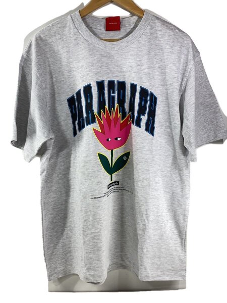 Paragraph(パラグラフ) / Tシャツ/3/コットン/GRY/プリント | 古着の 