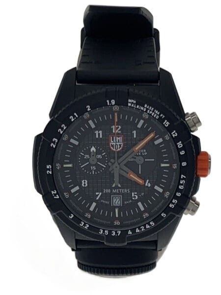 LUMINOX(ルミノックス) / クォーツ腕時計/アナログ/ラバー/BLK/BLK/XB 