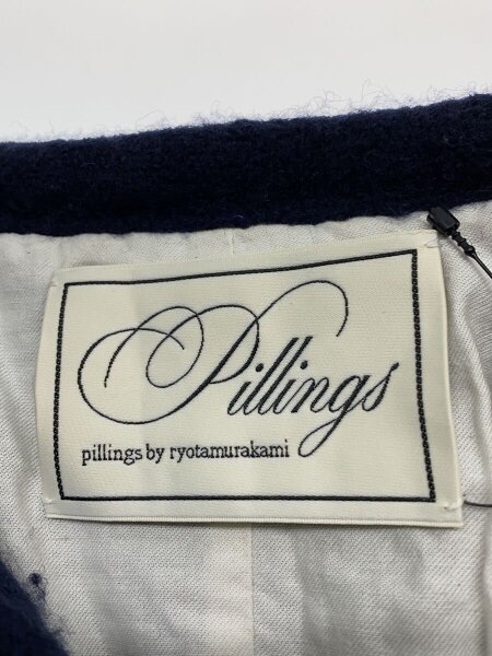pillings(ピリングス) / ベスト/--/ウール/NVY/無地/401040090