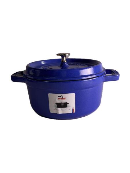 Staub(ストウブ) / ピコ ココット ラウンド/サイズ:22cm/BLU/40508-228 