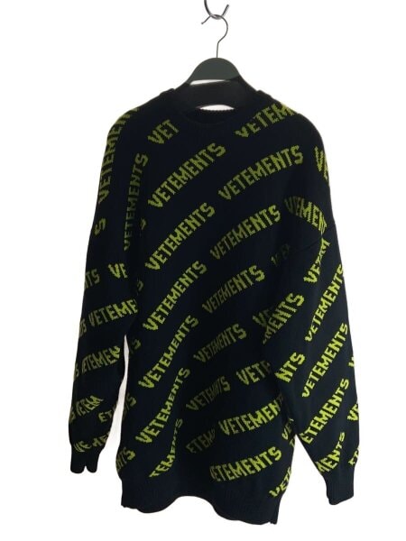 VETEMENTS(ヴェトモン) / ニット・セーター(厚手)/--/--/BLK | 古着の 