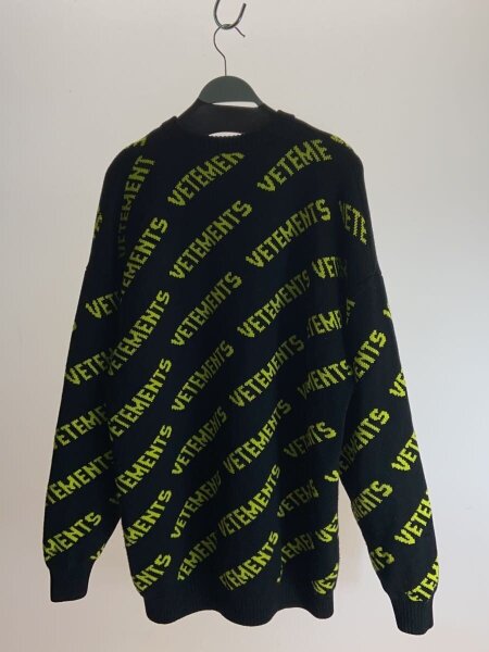 VETEMENTS(ヴェトモン) / ニット・セーター(厚手)/--/--/BLK | 古着の 