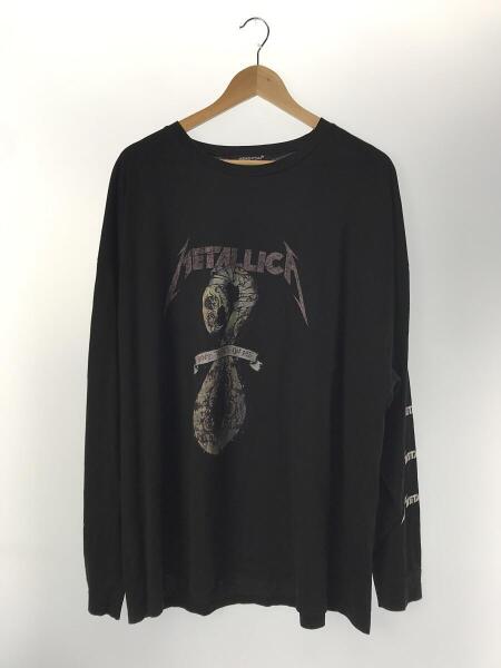 MEMENTISM メメントイズム 長袖Tシャツ -- コットン BLK METALLICA 古着の販売・通販なら