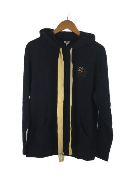 【LOEWE】ロエベ パーカー ロゴ アナグラム エンブロイダリーフーディ L 新作☆直営店買付】 LOEWE アナグラム ジップアップフーディー (LOEWE
