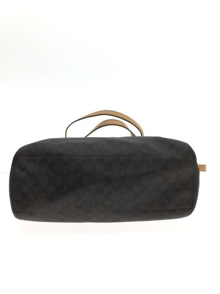 COACH コーチ シグネチャー トートバッグ黒ショルダーストラップ付き