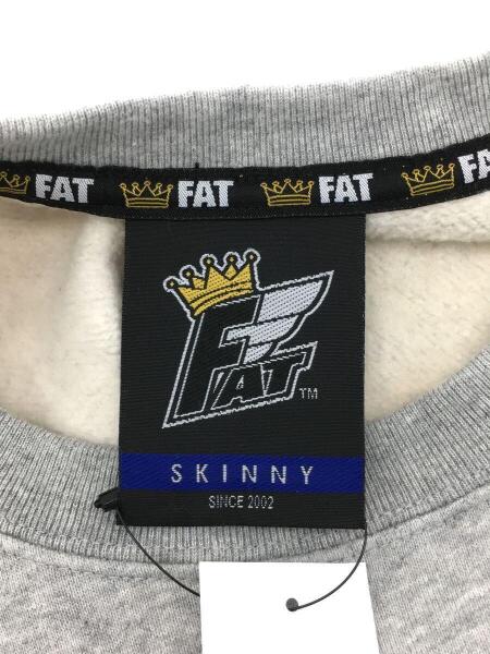 FAT(エフエーティー) / スウェット/SIZE:SKINNY/コットン/GRY/F32110 