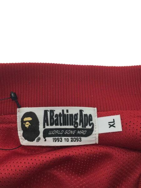 A BATHING APE(アベイシングエイプ) / ジャージ/XL/ポリエステル/RED 