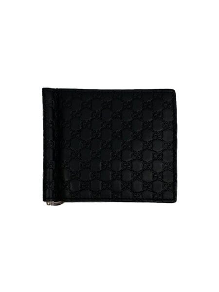 GUCCI(グッチ) / 2つ折り財布/レザー/BLK/総柄/メンズ/544478