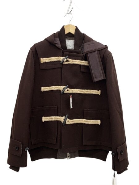 sacai(サカイ) / コート/1/ウール/BRW/25-03846M/25AW/Wool Melton 
