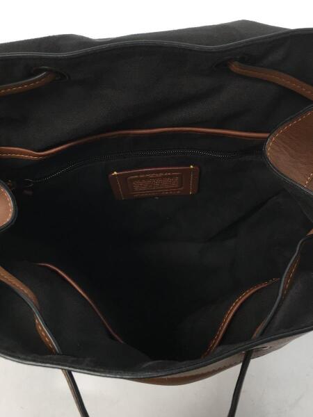 COACH(コーチ) / バックパック/リュック/C2675/レザー/BRW/無地 | 中古 