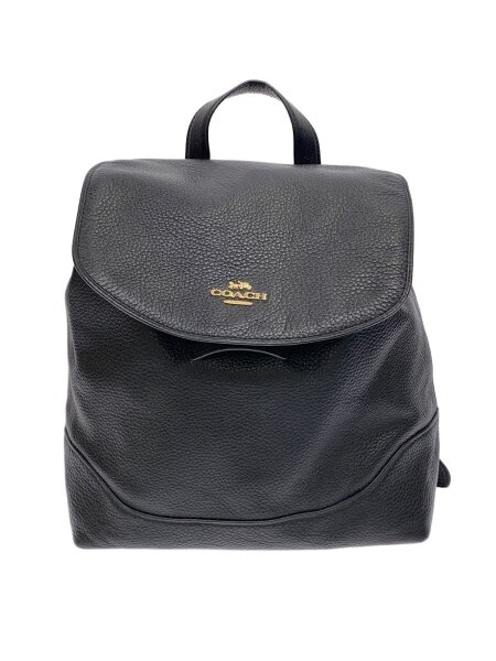 COACH F72645 レザー リュックサック ブラック ターンロック COACH(コーチ) / リュック/レザー/BLK/無地/F72645// | 中古品の販売