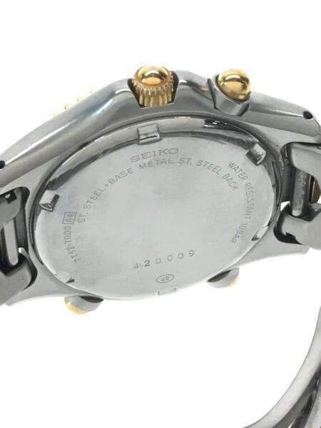 SEIKO(セイコー) / 1/100 クロノグラフ/クォーツ腕時計/アナログ