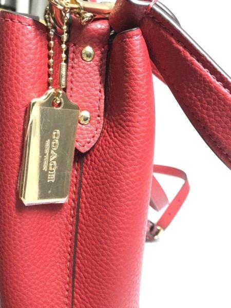 COACH(コーチ) / スモール・タウン・バケットバッグ_レッド/レザー/RED