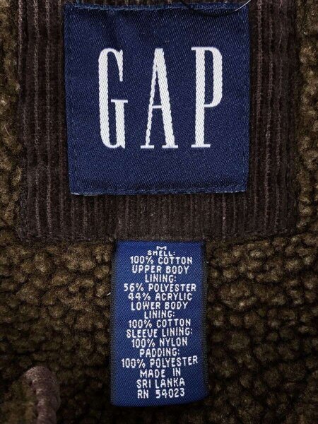 GAP(ギャップ) / 90s/OLD GAP/カバーオール/M/コットン/BRW/無地