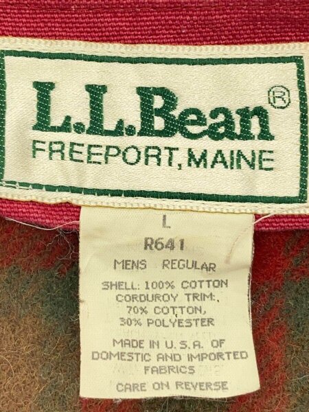 L.L.Bean(エルエルビーン) / 80s/ライナー付き/ブランケット/ダック
