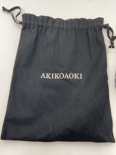 AKIKOAOKI(アキコアオキ) / ローファー/24cm/BLK/demi faux leather BK 