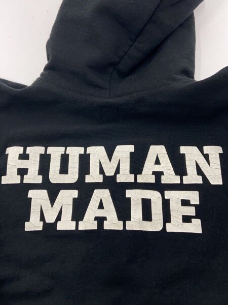HUMAN MADE(ヒューマンメイド) / パーカー/M/コットン/BLK/プリント 