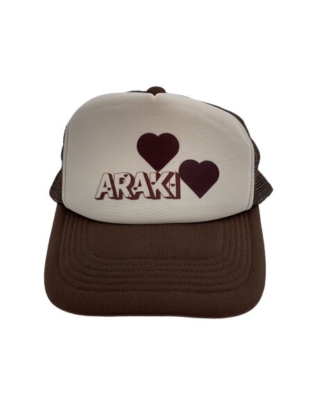 ARAKI(アラキ) / ハートロゴメッシュキャップ/FREE/ポリエステル/BRW