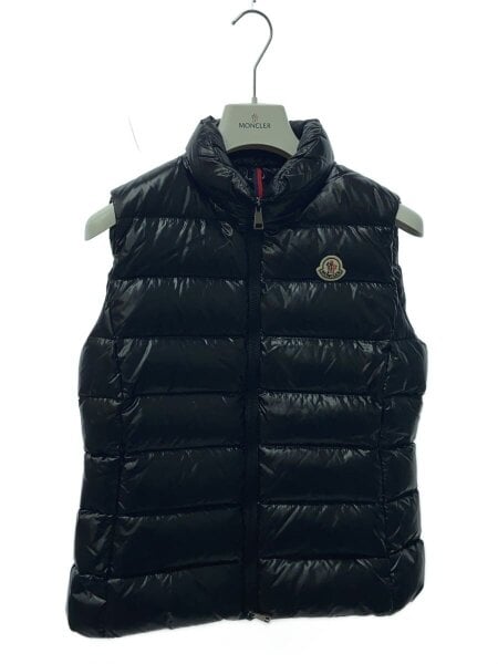 MONCLER(モンクレール) / ダウンベスト/1/ナイロン/BLK/無地