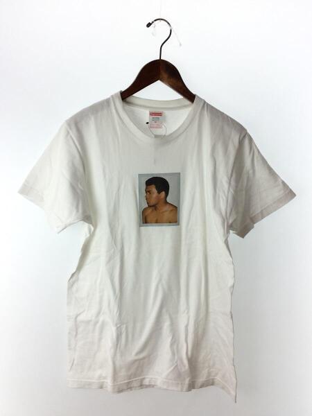 Supreme(シュプリーム) / Tシャツ/M/コットン/WHT/モハメドアリ 