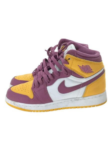 NIKE(ナイキ) / ハイカットスニーカー/23cm/パープル/紫黄/レザー 