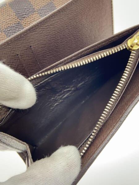 LOUIS VUITTON / ポルト・フォイユ・アレクサンドラ_ダミエ・エベヌ_BRW/PVC/BRW/メンズ// LOUIS VUITTON(ルイヴィトン) / ポルト・フォイユ・アレクサンドラ_