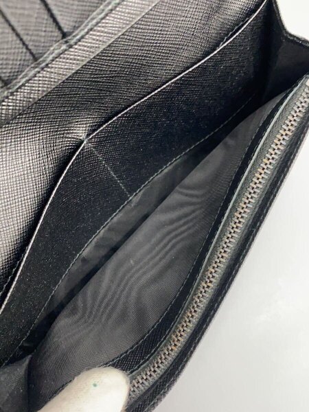 PRADA(プラダ) / 長サイフ/牛革/BLK/メンズ | 中古品の販売・通販なら