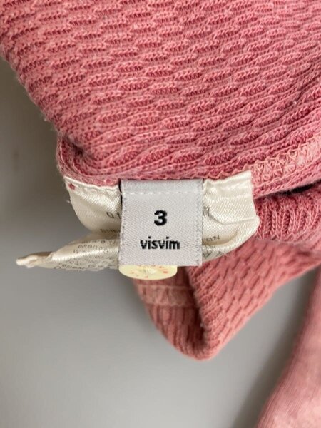 visvim(ヴィズヴィム) / カットソー/3/コットン/PNK/0112105010037 